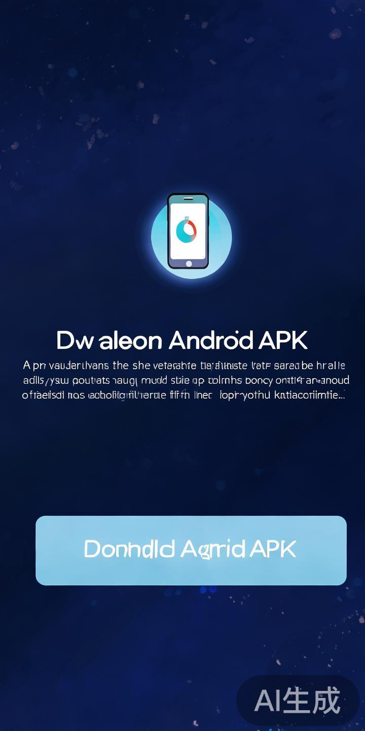 在下载页面，点击“下载安卓apk”按钮，下载最新版